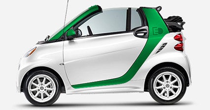 smart center Austin - smart electric cabrio